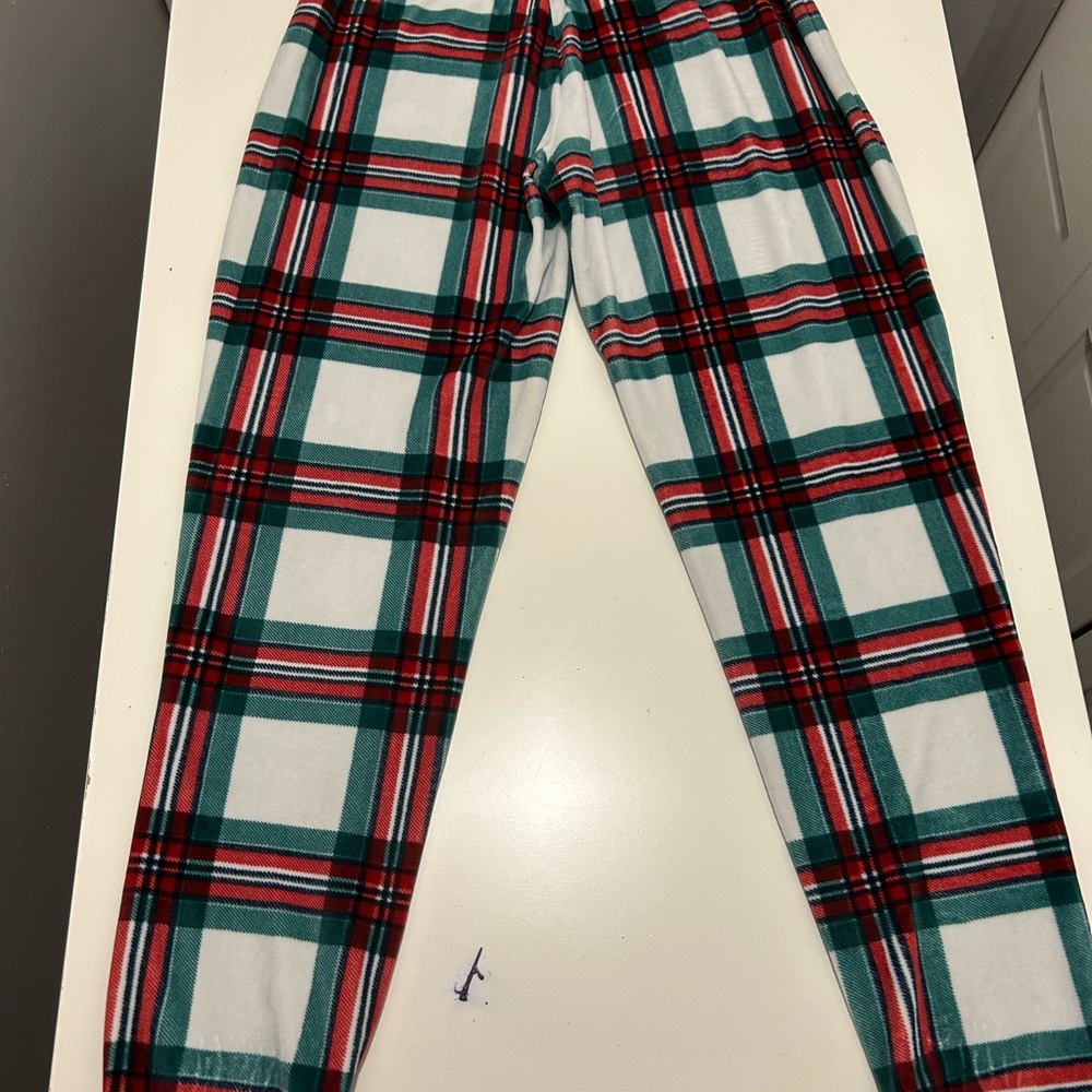 Rachel Zoe Red and Green Plaid Garment
